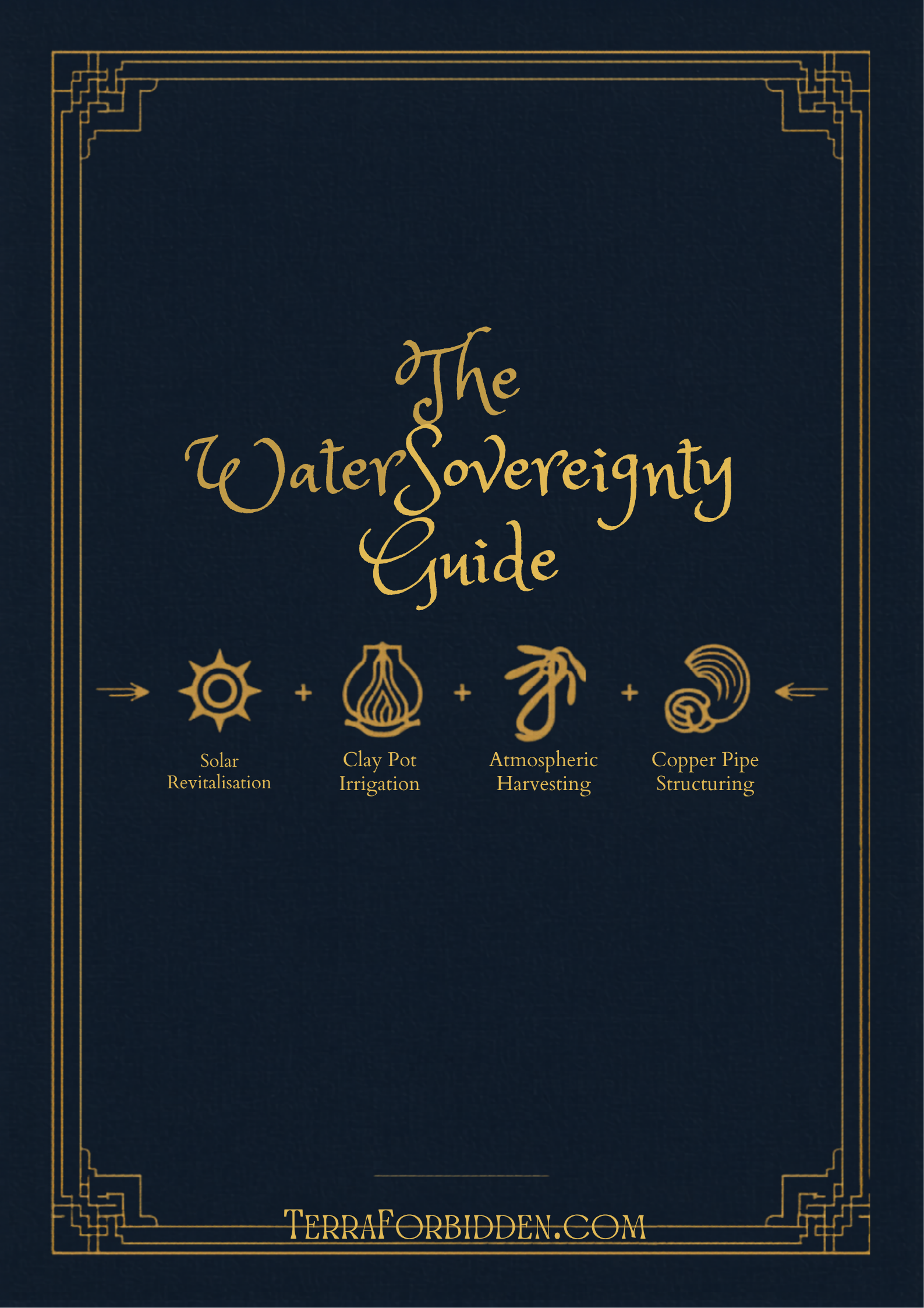 The Water Sovereignty Guide — Four Ancient Water Methods by TerraForbidden.com