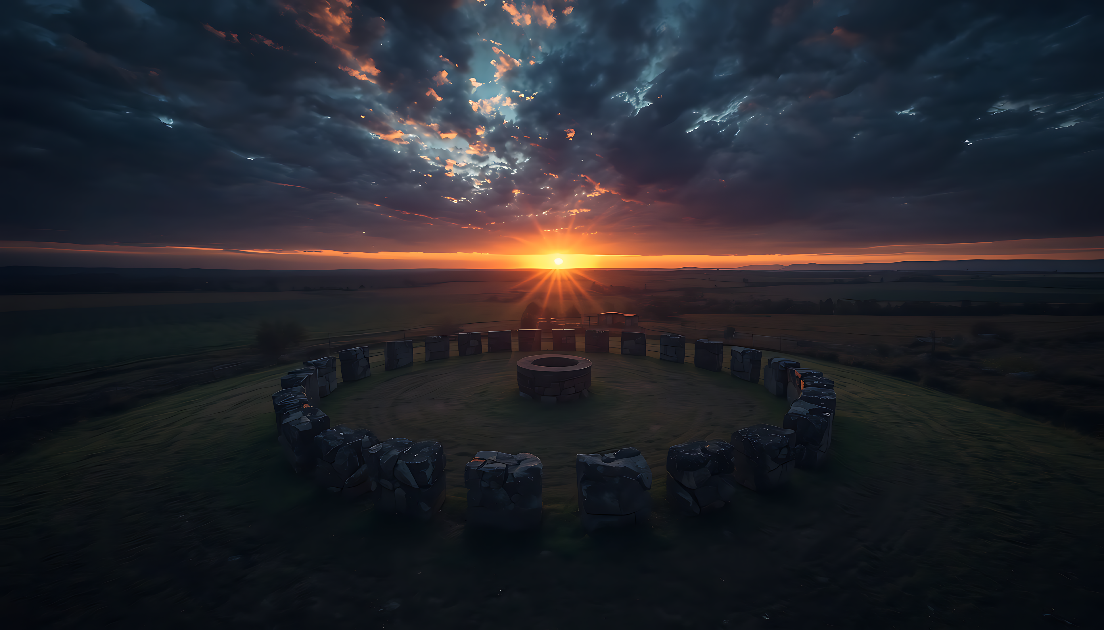 Sacred Nature — 9 Spiritual Art Prints for Digital Use